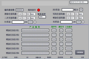 PLC顯示界面