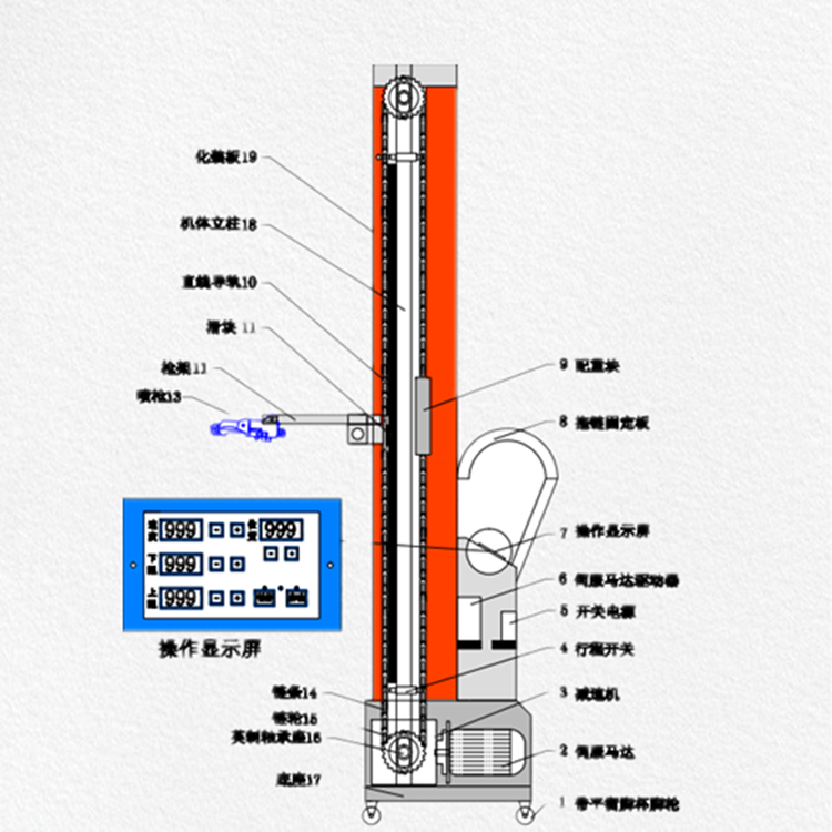 JT-CFCH-32全自動(dòng)伺服升降往復(fù)機(jī)